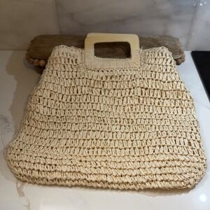 Cute And Roomy Romantic Purse Rattan Women